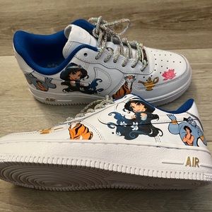 Custom Nike shoes available to order in any size.
